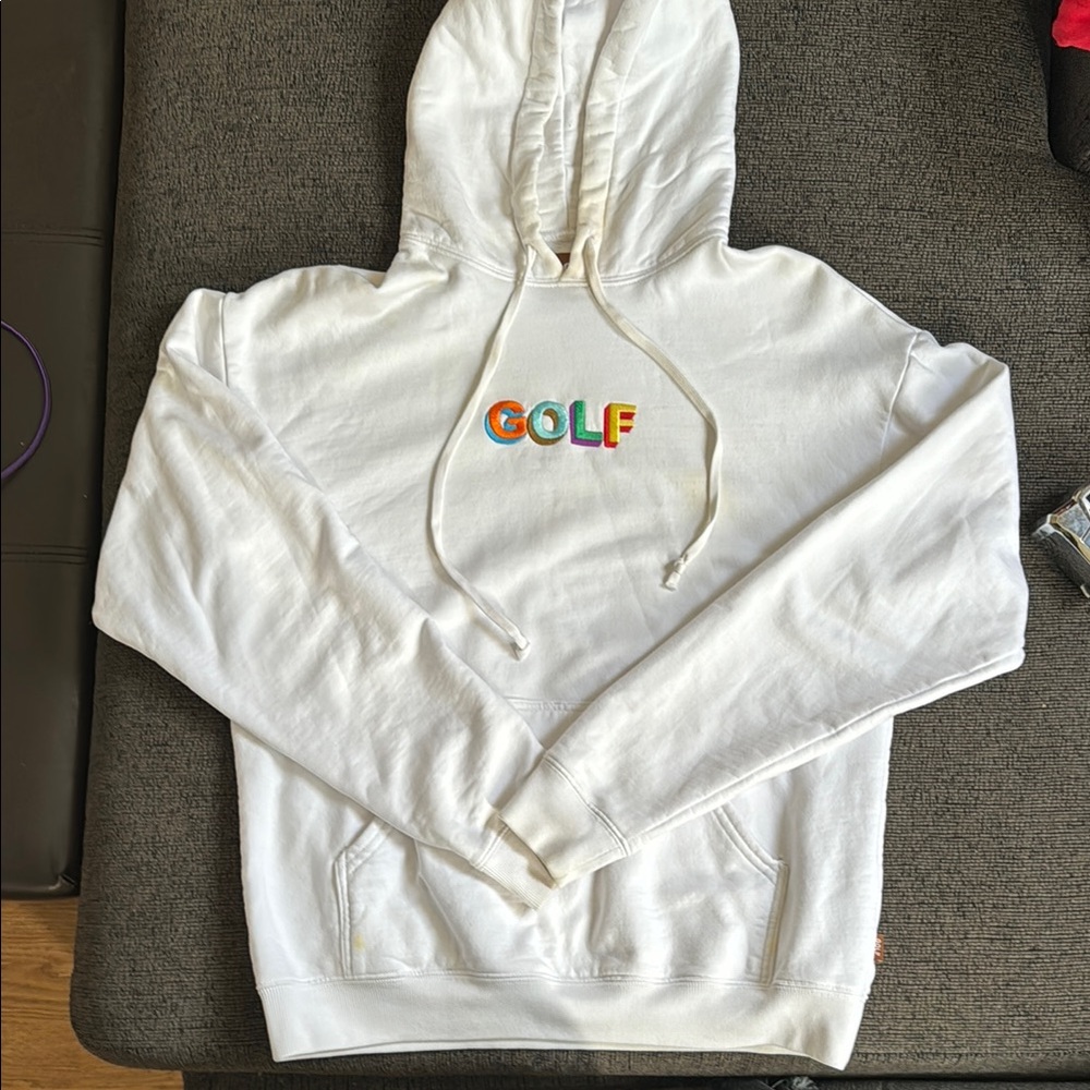 Golf Wang- Tyler the Creator white hoodie